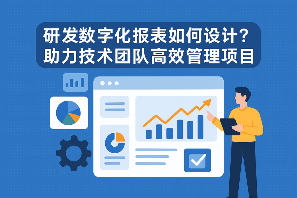 研发数字化报表如何设计？助力技术团队高效管理项目