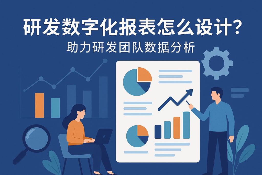 研发数字化报表怎么设计？助力研发团队数据分析