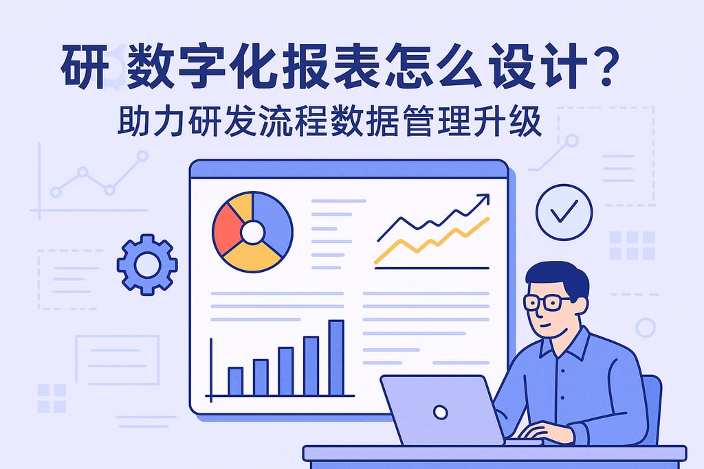研发数字化报表怎么设计？助力研发流程数据管理升级