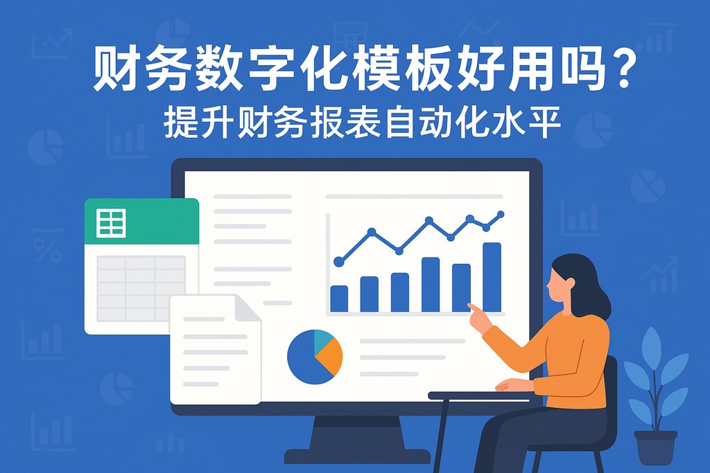 财务数字化模板好用吗？提升财务报表自动化水平