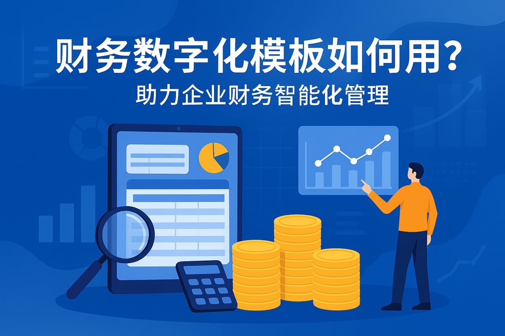 财务数字化模板如何应用？助力企业财务智能化管理