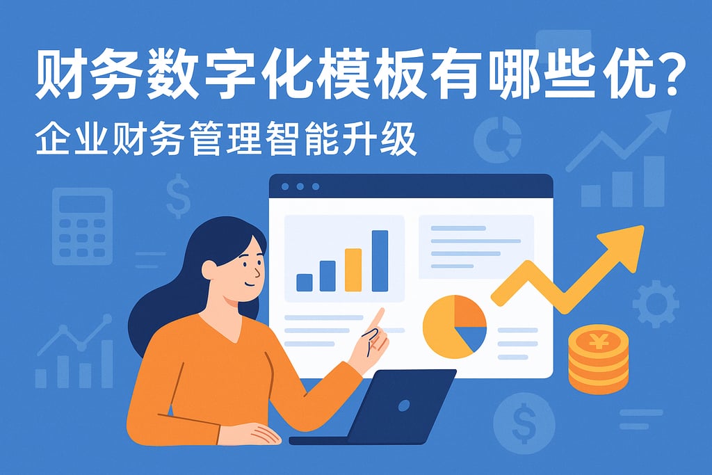 财务数字化模板有哪些优势？企业财务管理智能升级