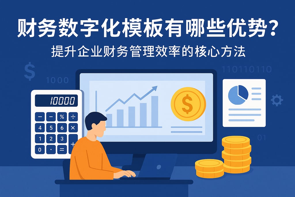 财务数字化模板有哪些优势？提升企业财务管理效率的核心方法
