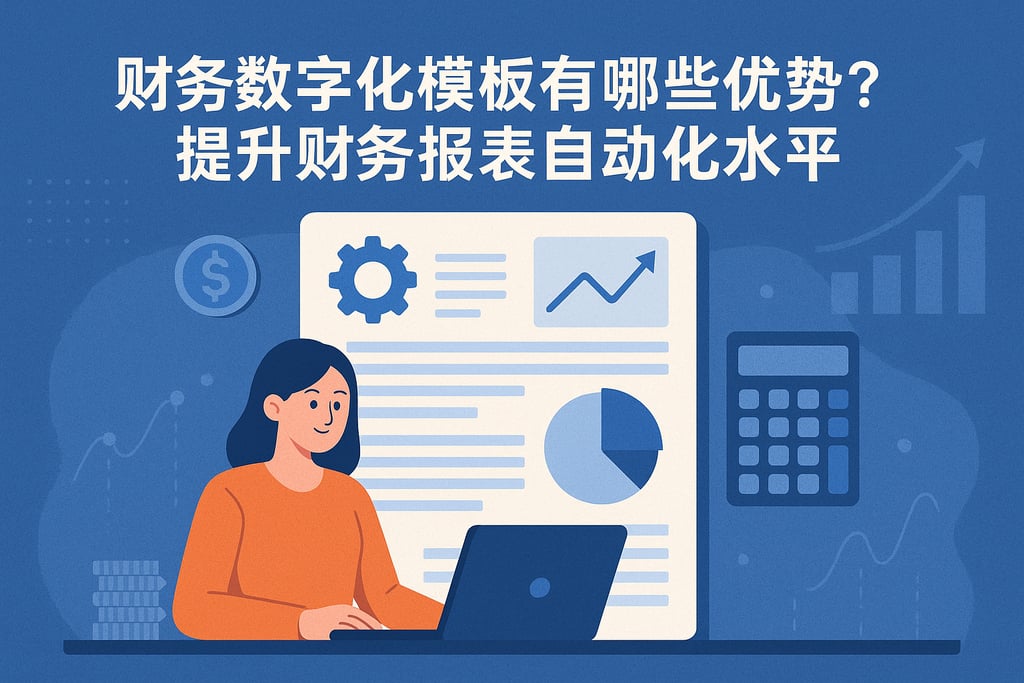财务数字化模板有哪些优势？提升财务报表自动化水平