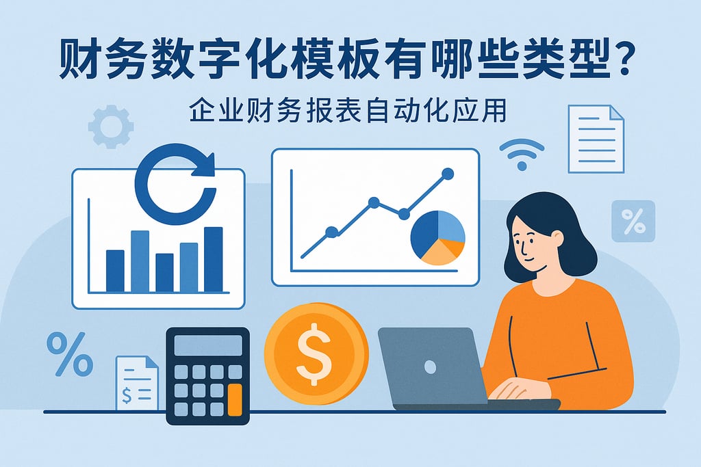 财务数字化模板有哪些类型？企业财务报表自动化应用