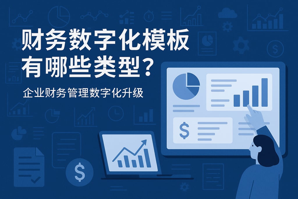 财务数字化模板有哪些类型？企业财务管理数字化升级