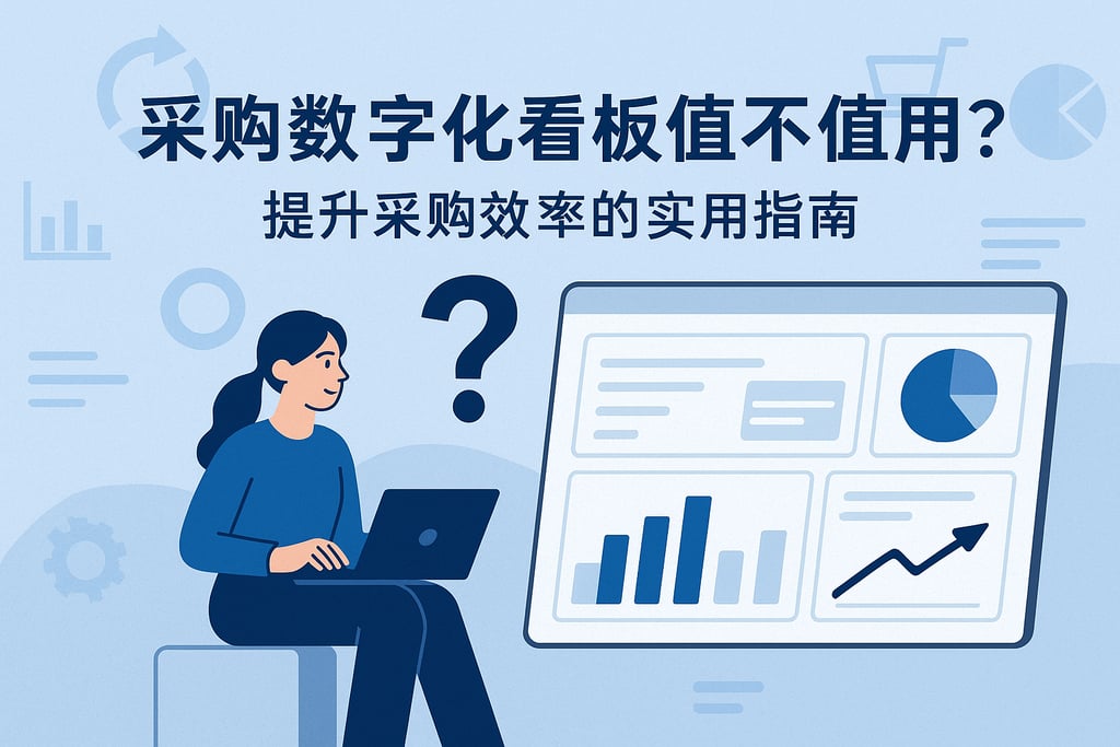 采购数字化看板值不值得用？提升采购效率的实用指南