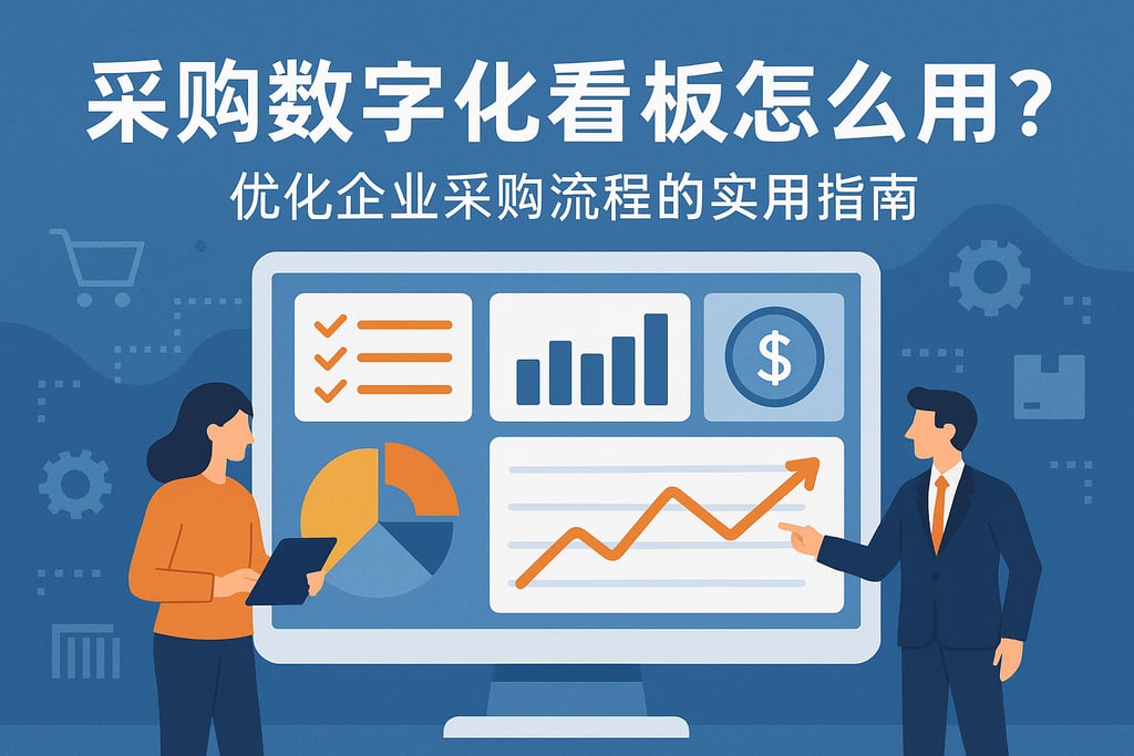 采购数字化看板怎么用？优化企业采购流程的实用指南