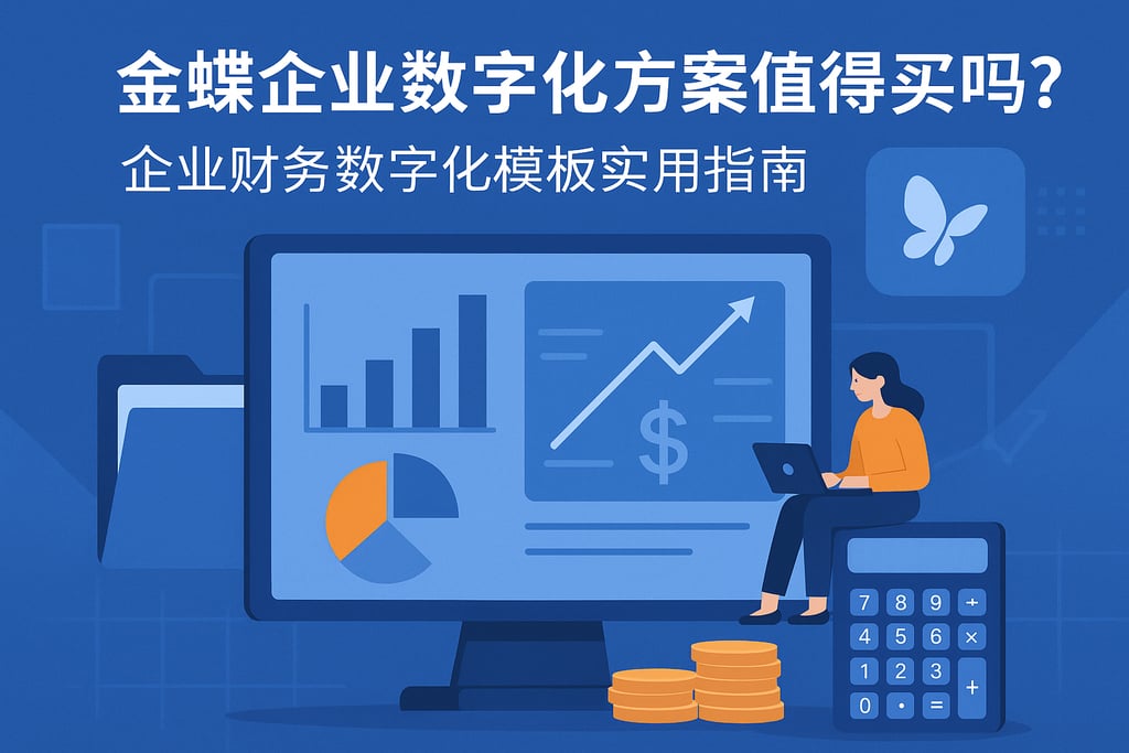 金蝶企业数字化方案值得买吗？企业财务数字化模板实用指南
