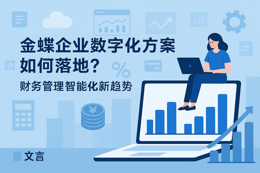 金蝶企业数字化方案如何落地？财务管理智能化新趋势
