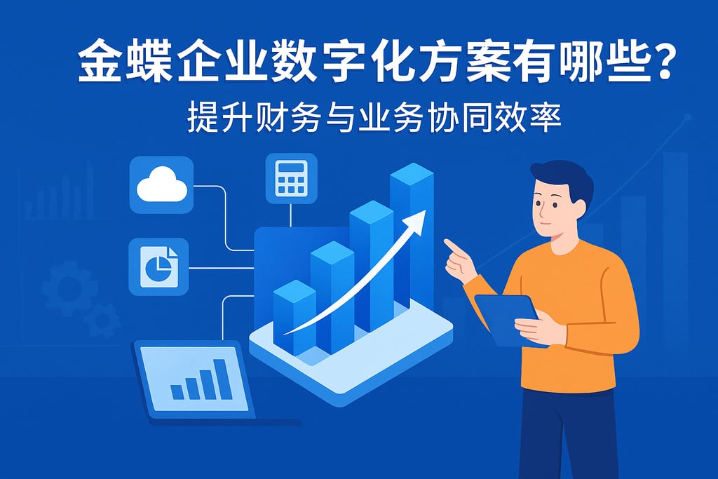 金蝶企业数字化方案有哪些？提升财务与业务协同效率