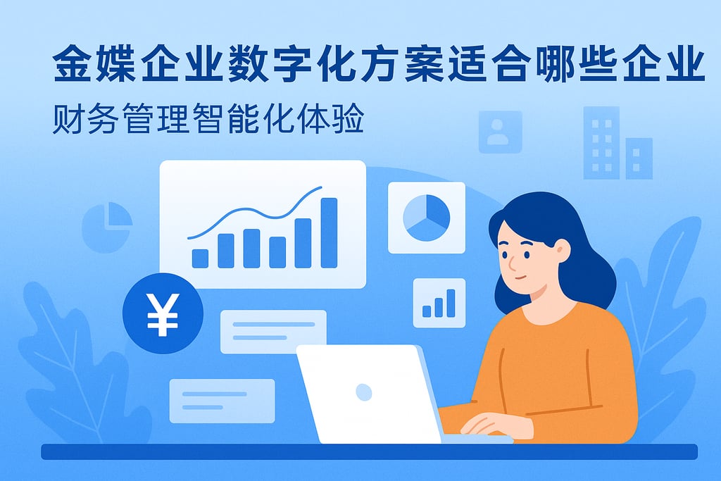 金蝶企业数字化方案适合哪些企业？财务管理智能化体验