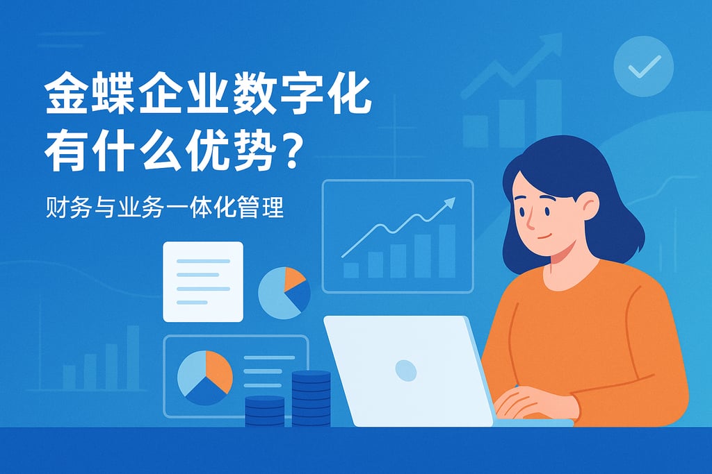 金蝶企业数字化有什么优势？财务与业务一体化管理