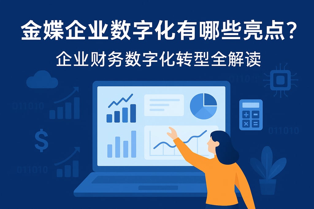金蝶企业数字化有哪些亮点？企业财务数字化转型全解读