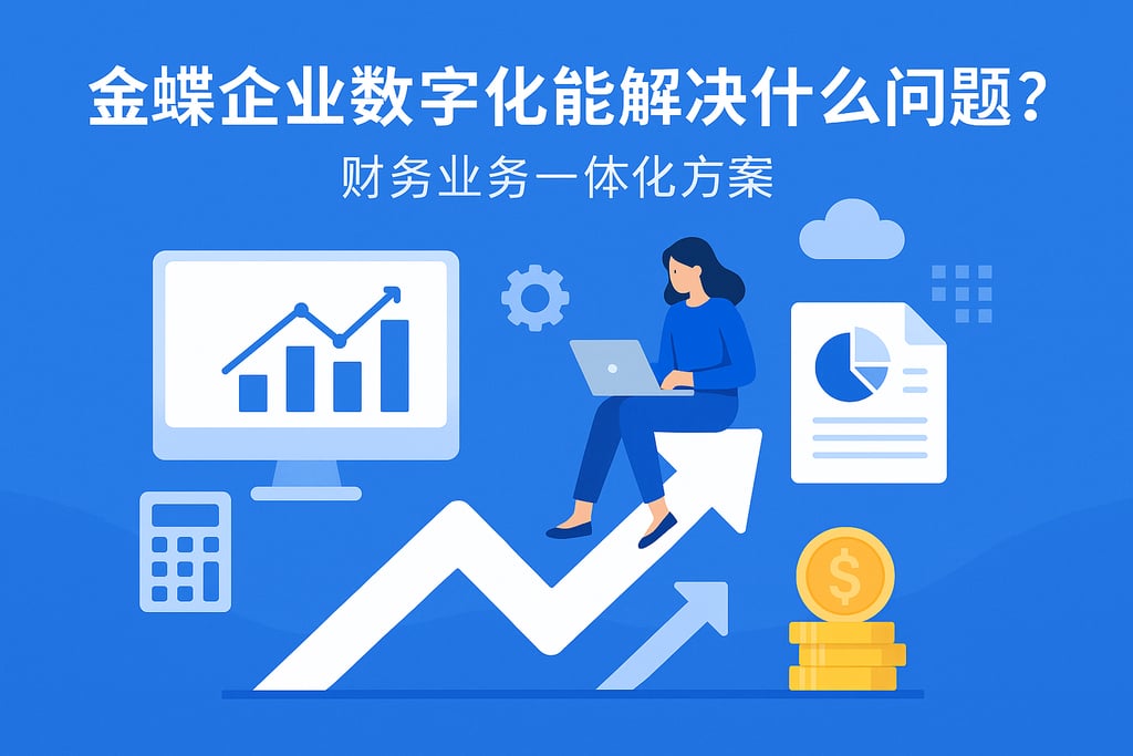 金蝶企业数字化能解决什么问题？财务业务一体化方案