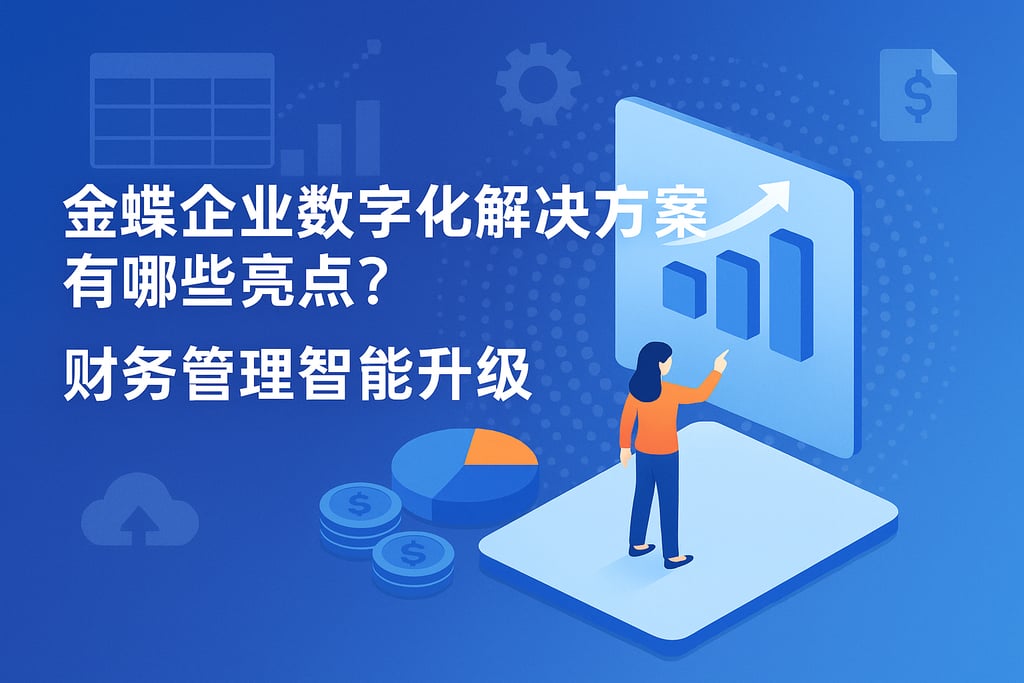 金蝶企业数字化解决方案有哪些亮点？财务管理智能升级