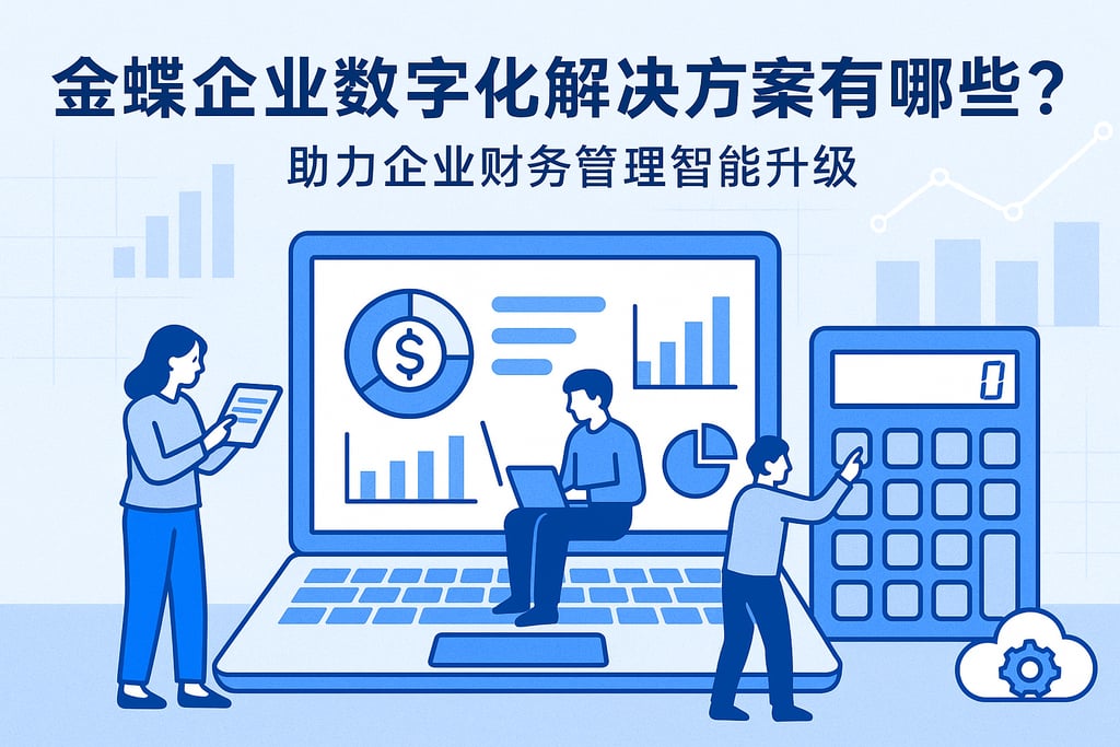 金蝶企业数字化解决方案有哪些？助力企业财务管理智能升级