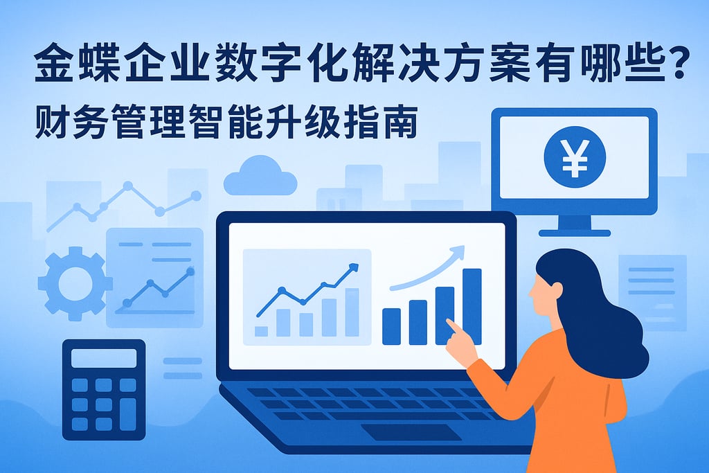 金蝶企业数字化解决方案有哪些？财务管理智能升级指南