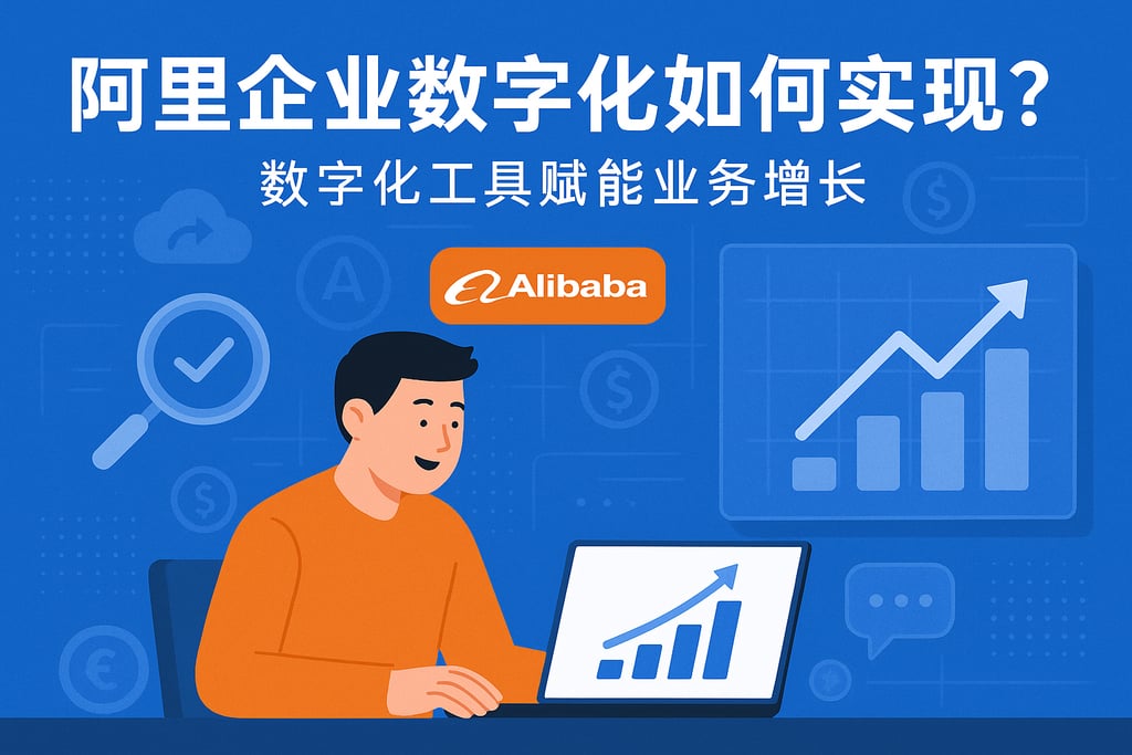 阿里企业数字化如何实现？数字化工具赋能业务增长