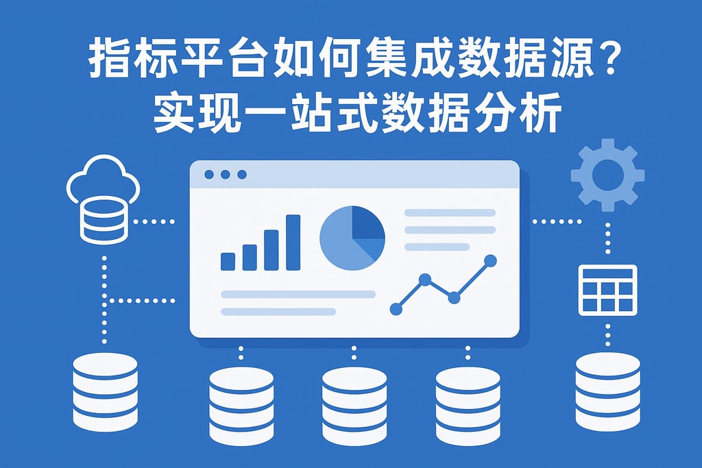 指标平台如何集成数据源?实现一站式数据分析 - FineBI数据分析知识库