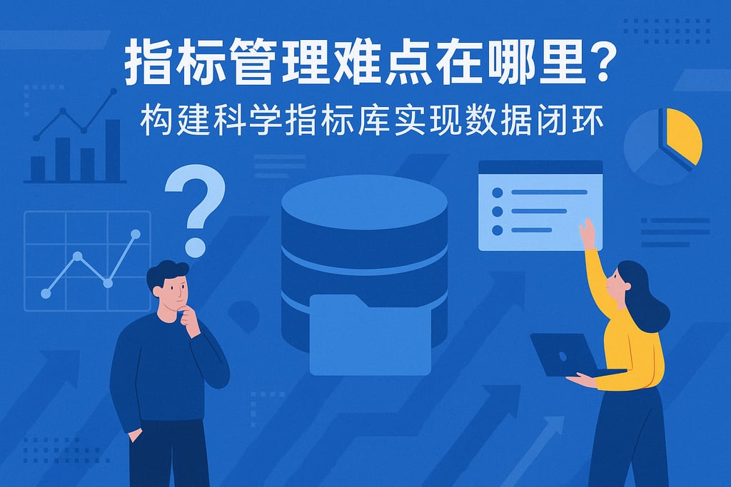 指标管理难点在哪里?构建科学指标库实现数据闭环 - FineBI数据分析知识库