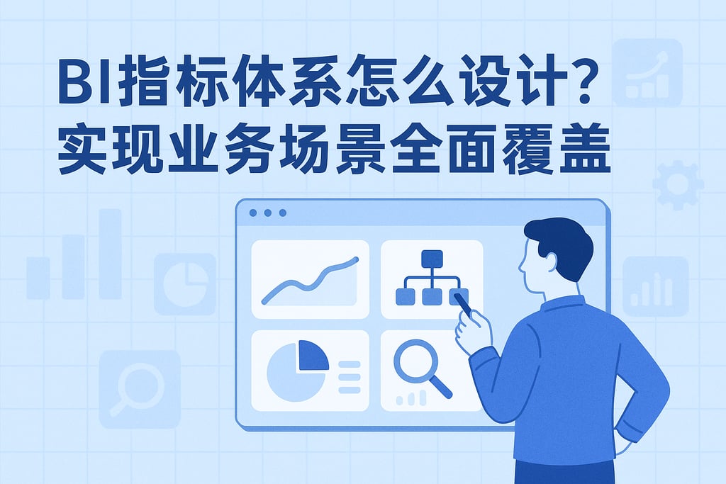 BI指标体系怎么设计？实现业务场景全面覆盖