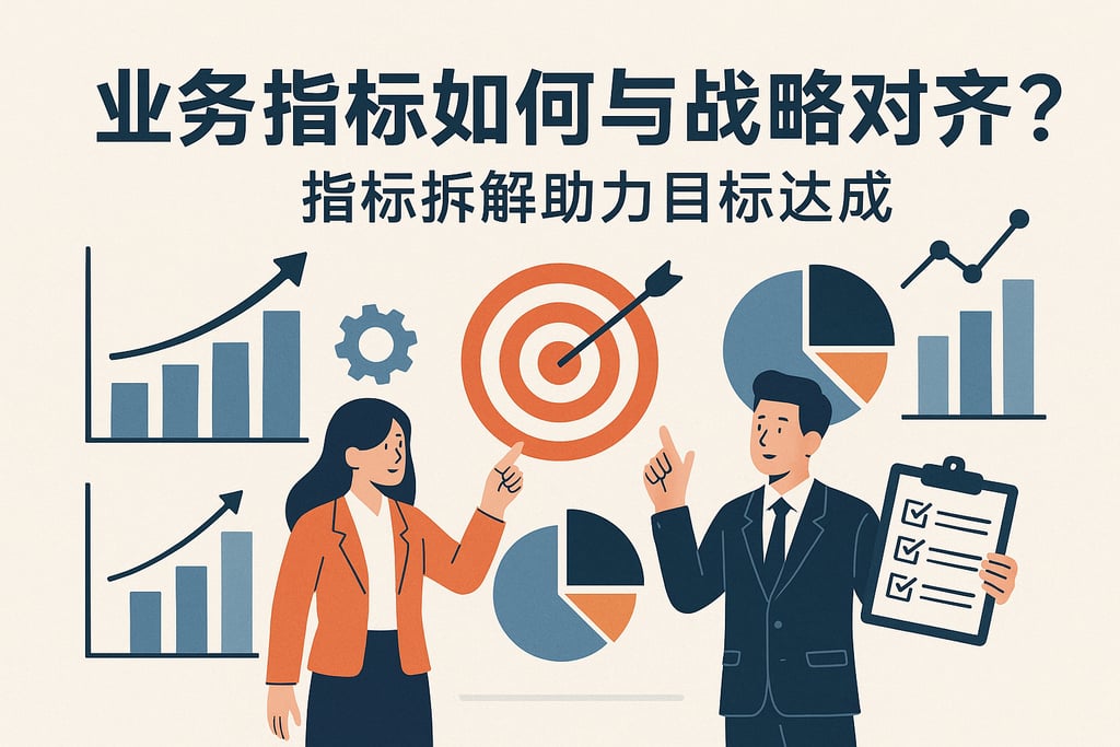 业务指标如何与战略对齐？指标拆解助力目标达成