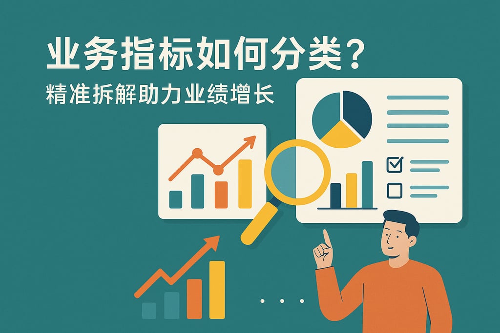 业务指标如何分类？精准拆解助力业绩增长