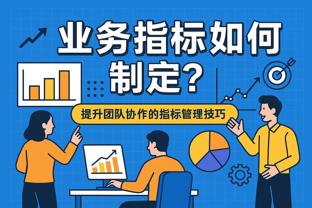 业务指标如何制定？提升团队协作的指标管理技巧