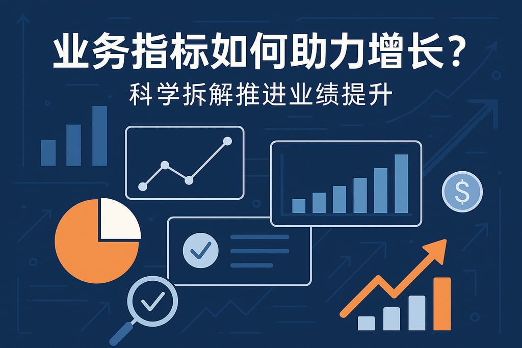 业务指标如何助力增长？科学拆解推动业绩提升