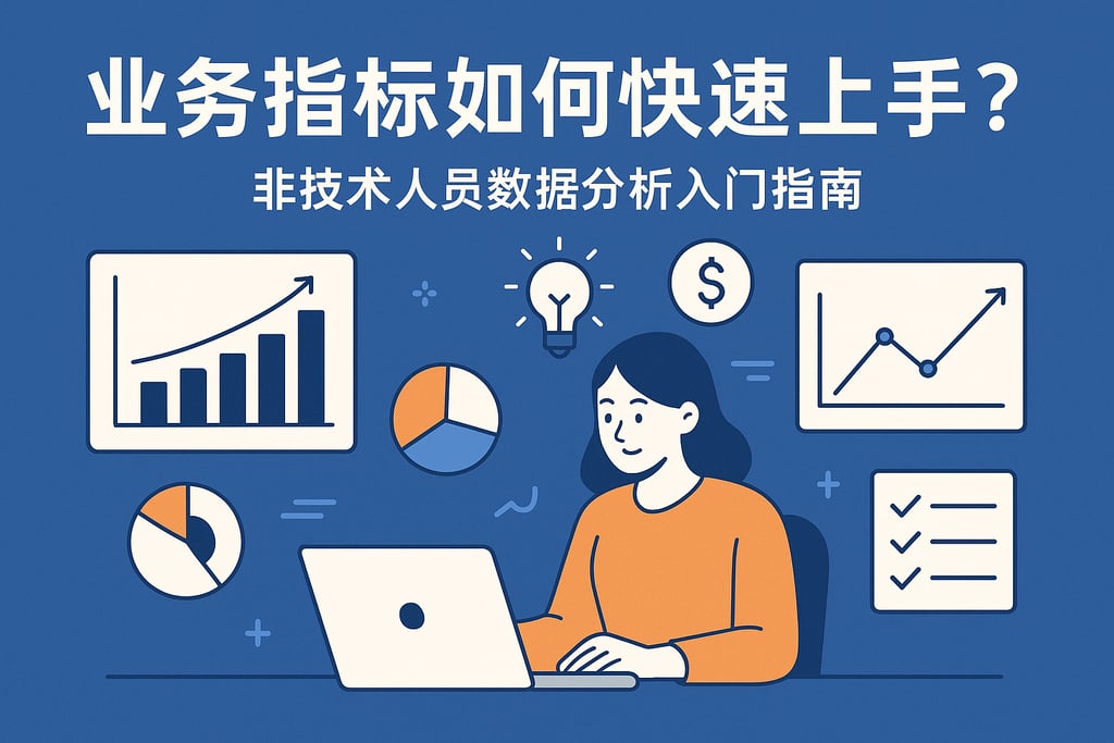 业务指标如何快速上手？非技术人员数据分析入门指南
