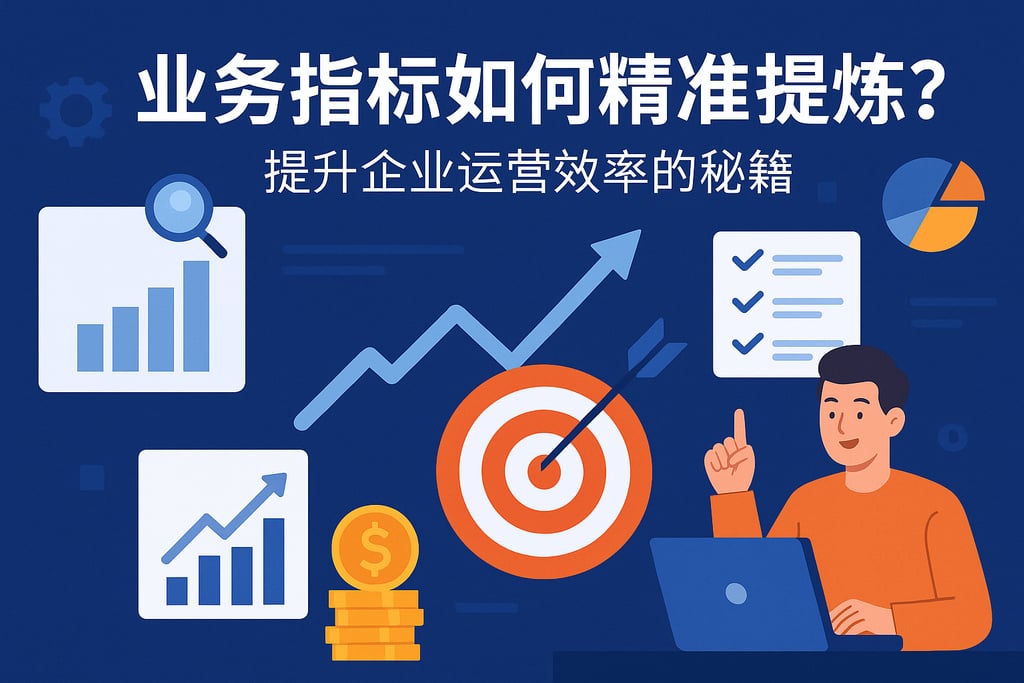 业务指标如何精准提炼？提升企业运营效率的秘籍