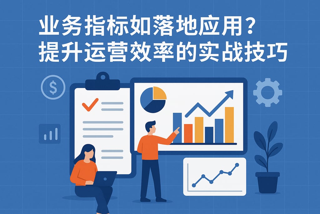 业务指标如何落地应用？提升运营效率的实战技巧