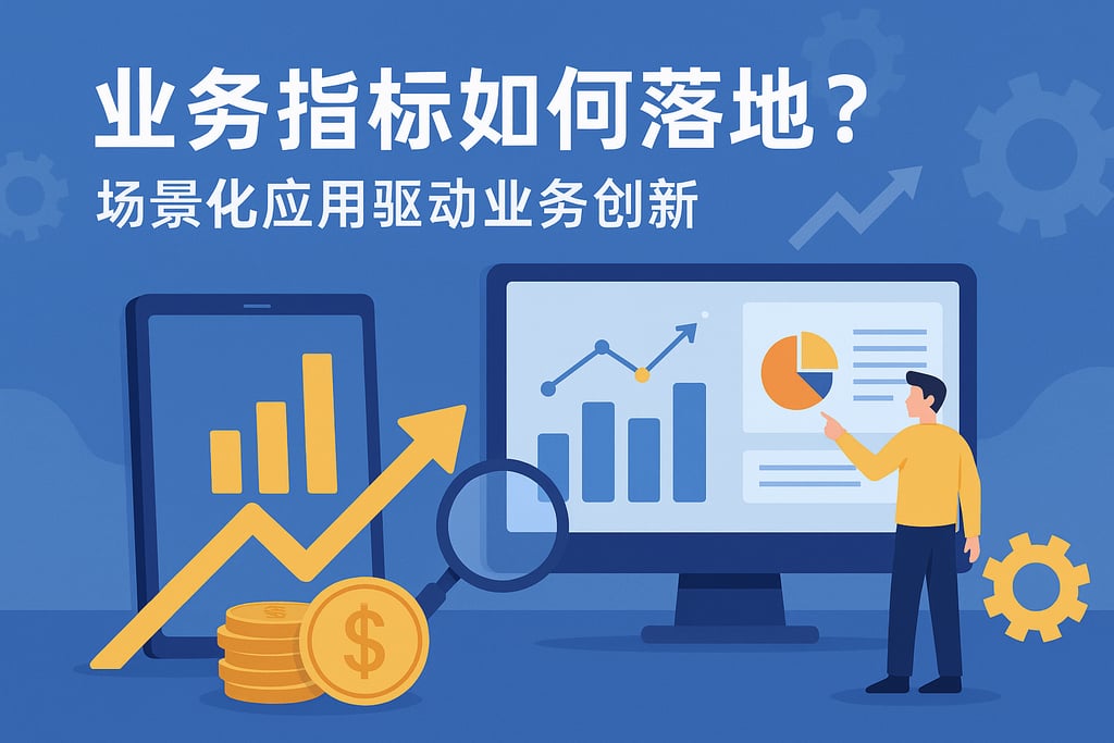 业务指标如何落地？场景化应用驱动业务创新
