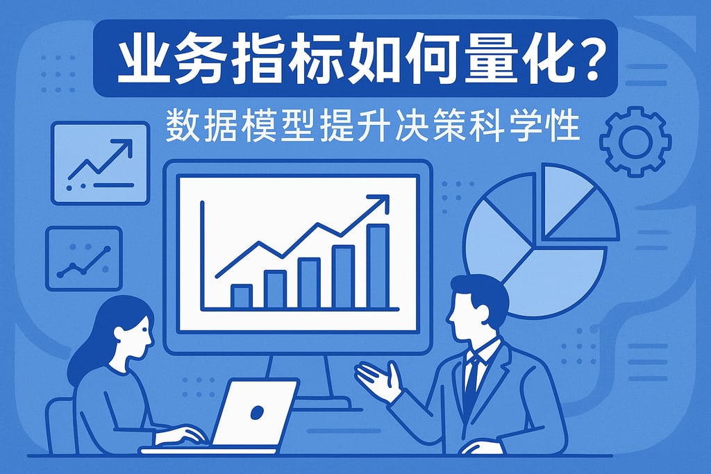 业务指标如何量化？数据模型提升决策科学性
