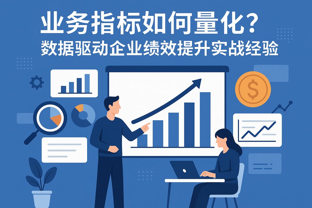 业务指标如何量化？数据驱动企业绩效提升实战经验