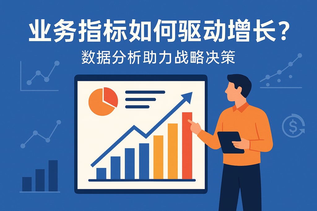 业务指标如何驱动增长？数据分析助力战略决策
