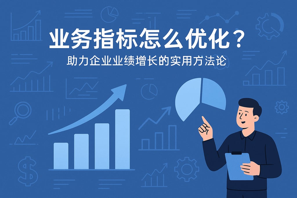 业务指标怎么优化？助力企业业绩增长的实用方法论