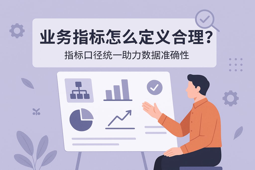业务指标怎么定义合理？指标口径统一助力数据准确性