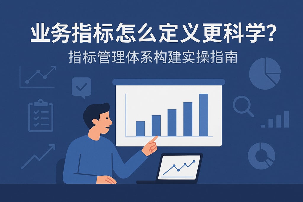 业务指标怎么定义更科学？指标管理体系构建实操指南