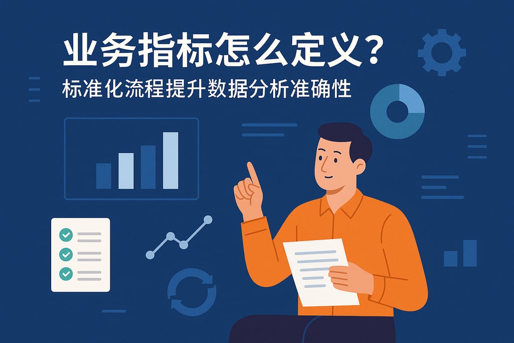 业务指标怎么定义？标准化流程提升数据分析准确性