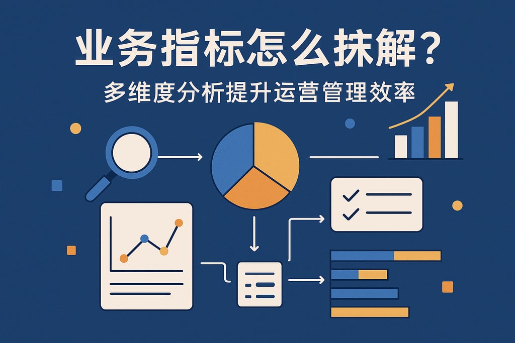 业务指标怎么拆解？多维度分析提升运营管理效率