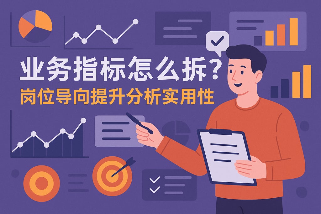 业务指标怎么拆解？岗位导向提升分析实用性