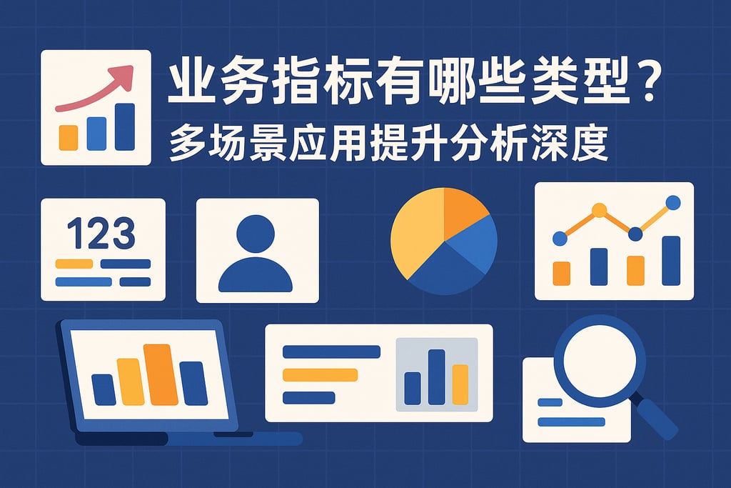 业务指标有哪些类型？多场景应用提升分析深度