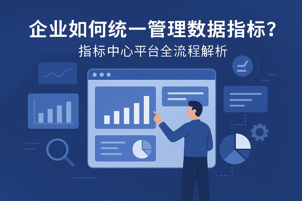 企业如何统一管理数据指标？指标中心平台全流程解析