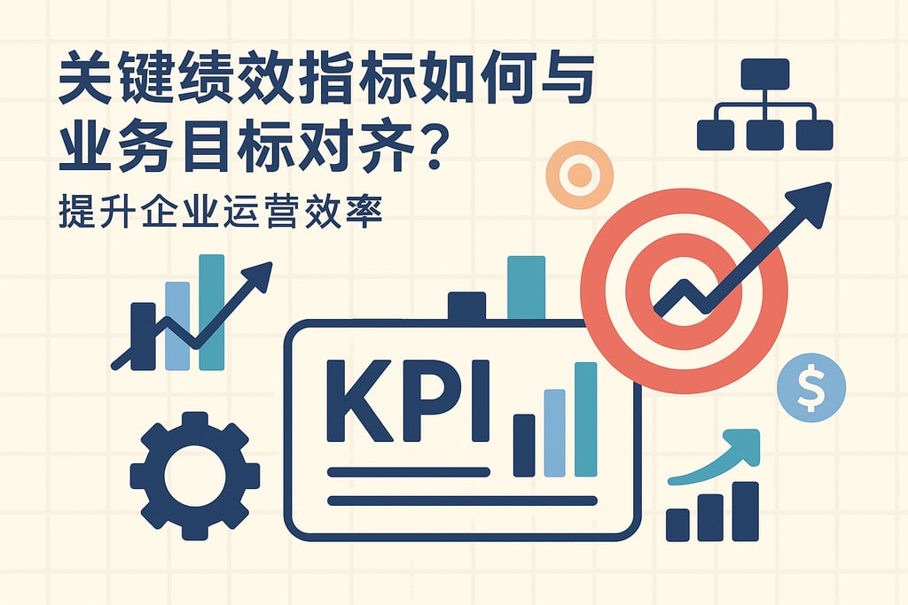 关键绩效指标如何与业务目标对齐？提升企业运营效率