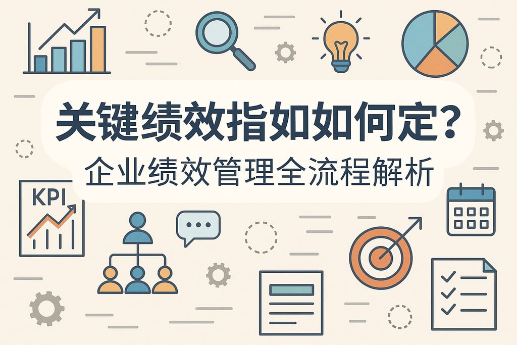 关键绩效指标如何制定？企业绩效管理全流程解析