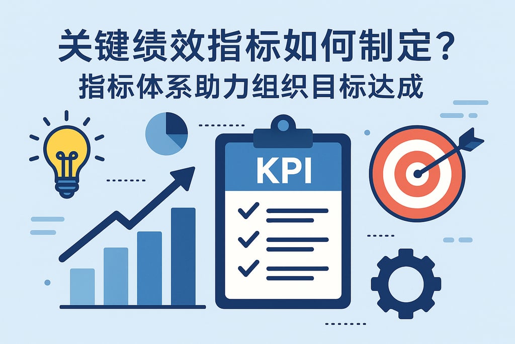 关键绩效指标如何制定？指标体系助力组织目标达成