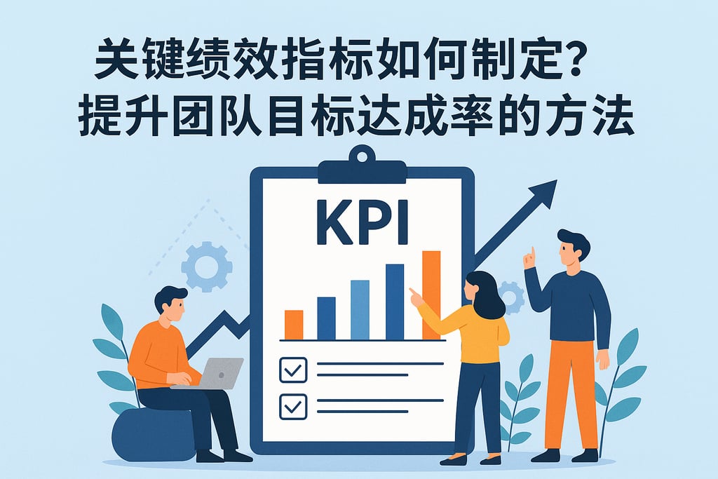 关键绩效指标如何制定？提升团队目标达成率的方法