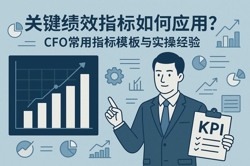 关键绩效指标如何应用？CFO常用指标模板与实操经验